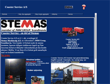 Tablet Screenshot of coasterservice.dk